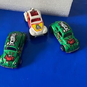 Hot Wheels Volkswagen VW Baja Beetle Bug N Taxi Vtg 1983 Malaysia Pre Owned
